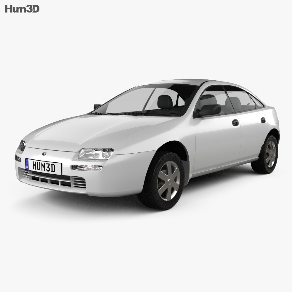 Mazda 323 (Familia) 1998 3D модель