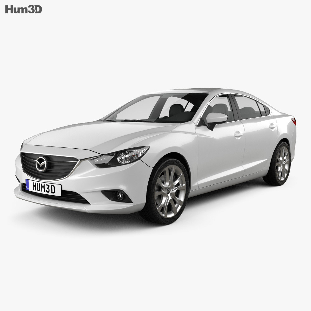 Mazda 6 轿车 2016 3D模型