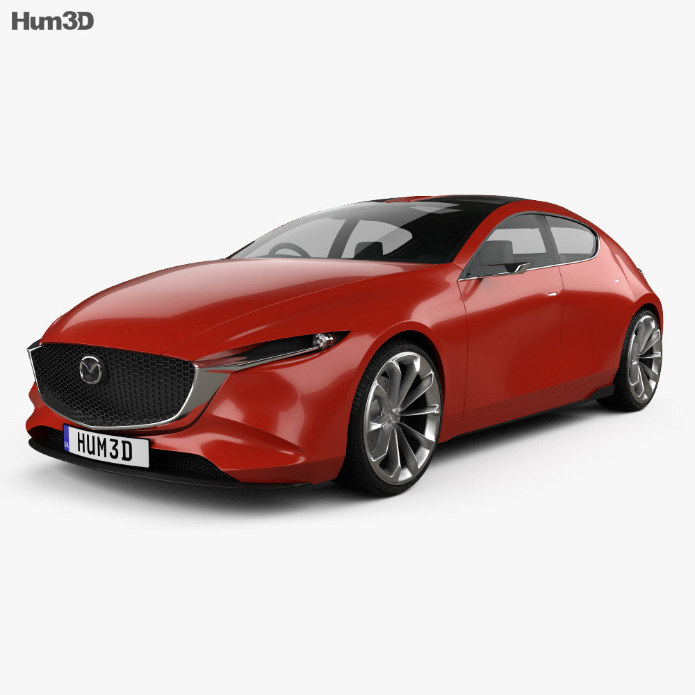 Mazda Kai 2017 3D模型