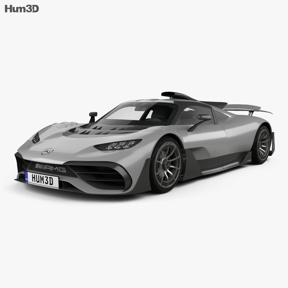 Mercedes-AMG Project ONE 2020 3D-Modell