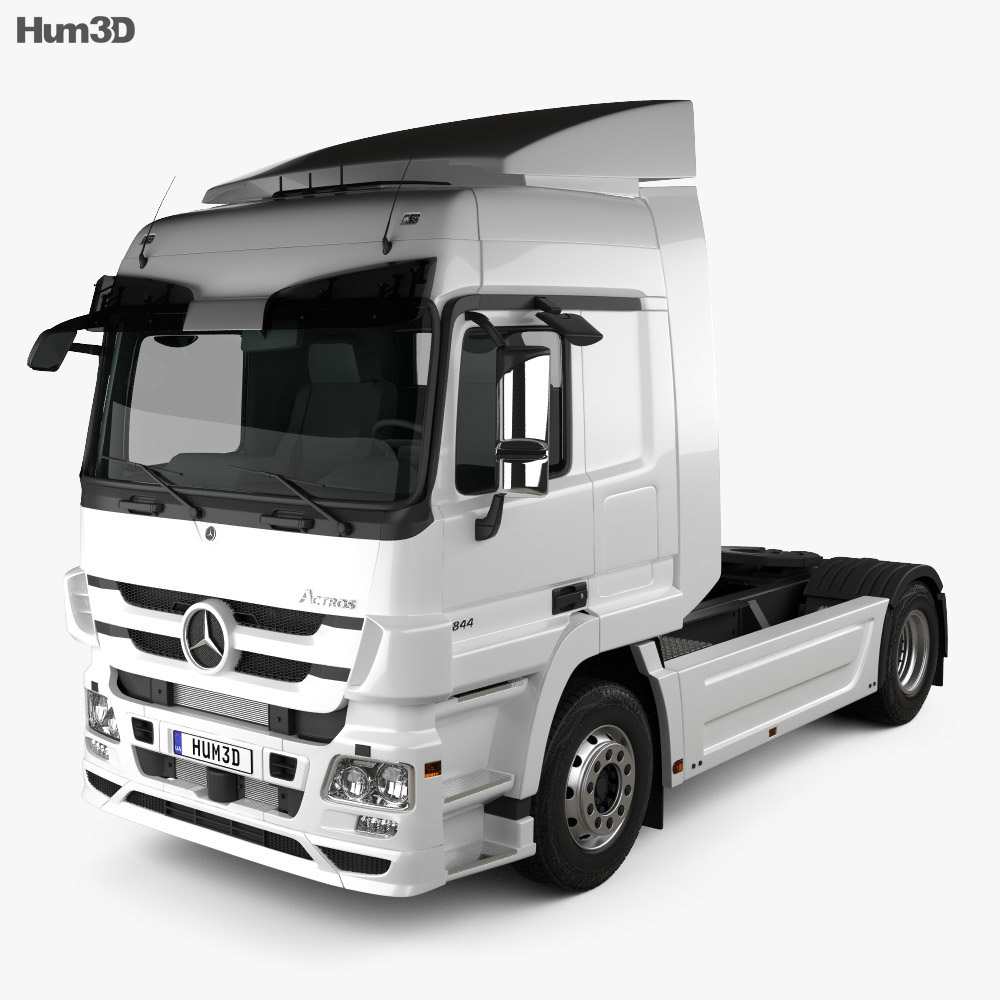Mercedes-Benz Actros Tractor Truck 2014 3d model