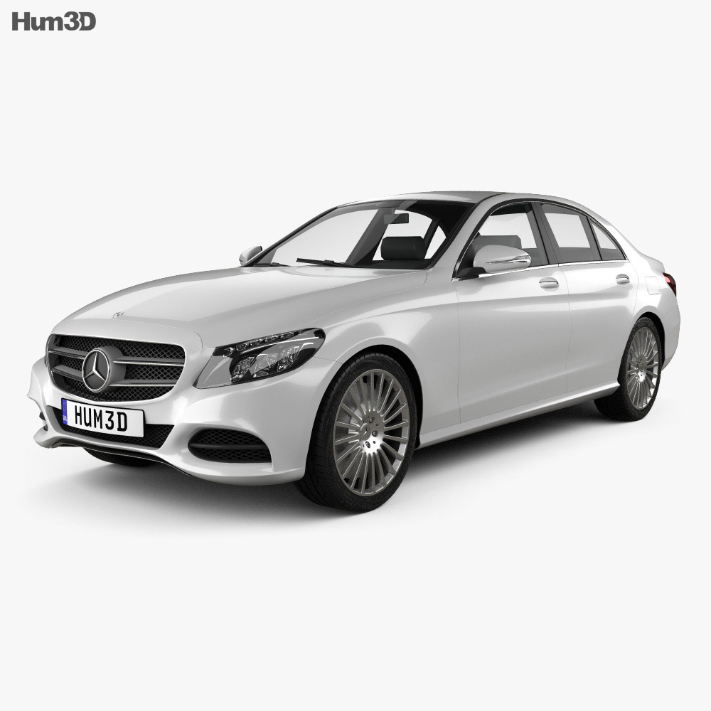 Mercedes-Benz Cクラス (W205) セダン 2016 3Dモデル