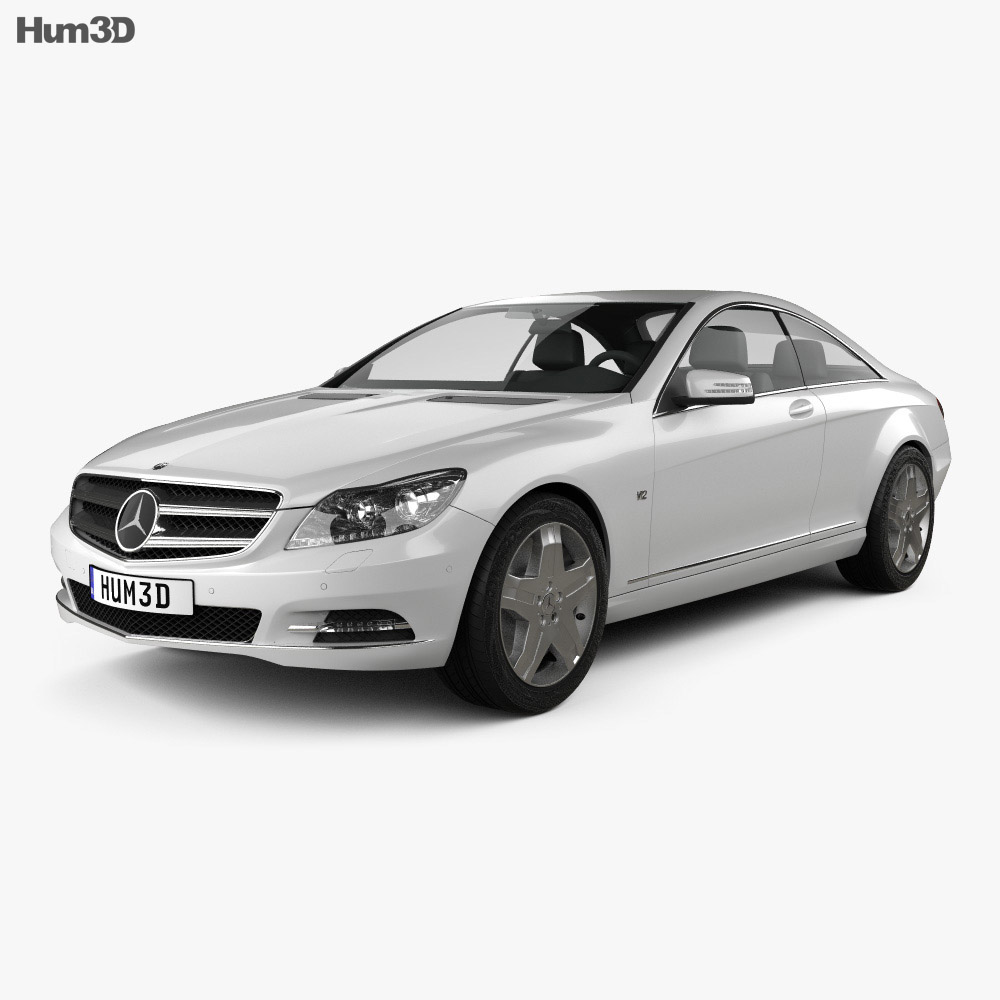 Mercedes-Benz CL 클래스 W216 2014 3D 모델 