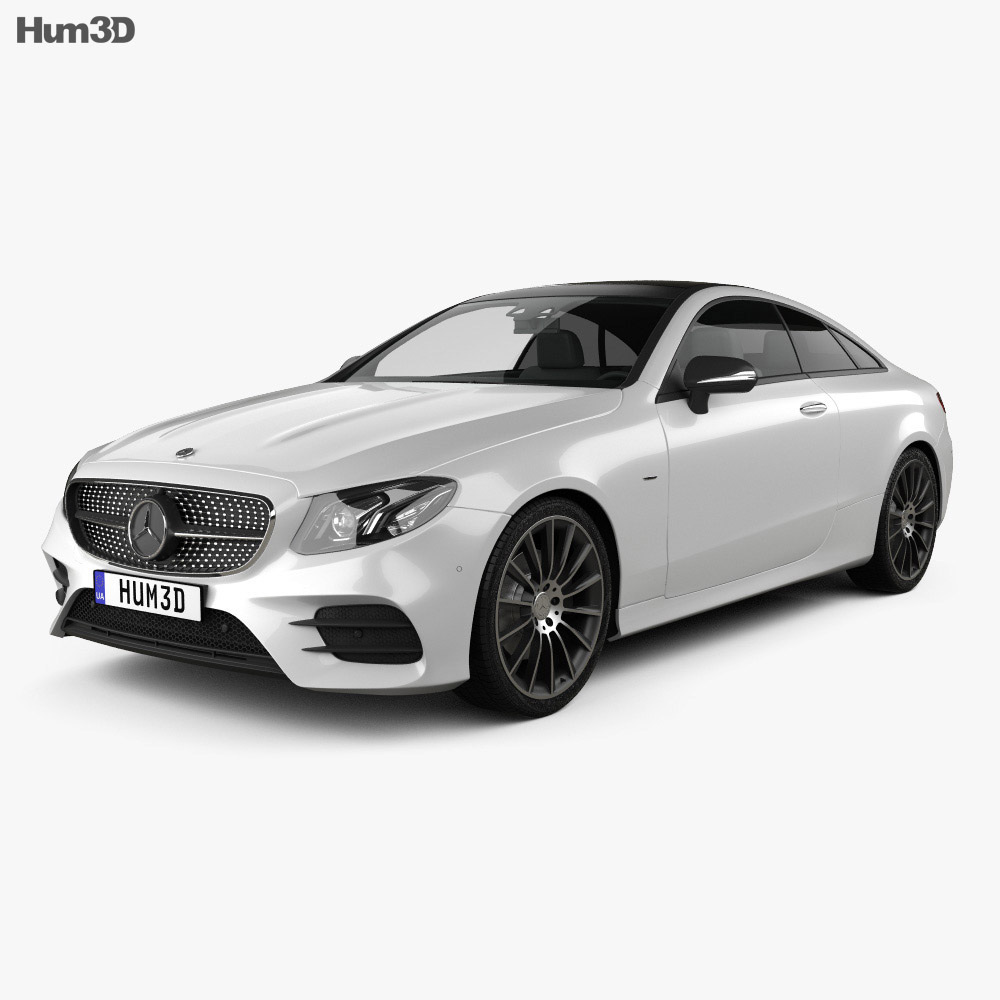 Mercedes-Benz E级 (C238) Coupe AMG Line 2019 3D模型
