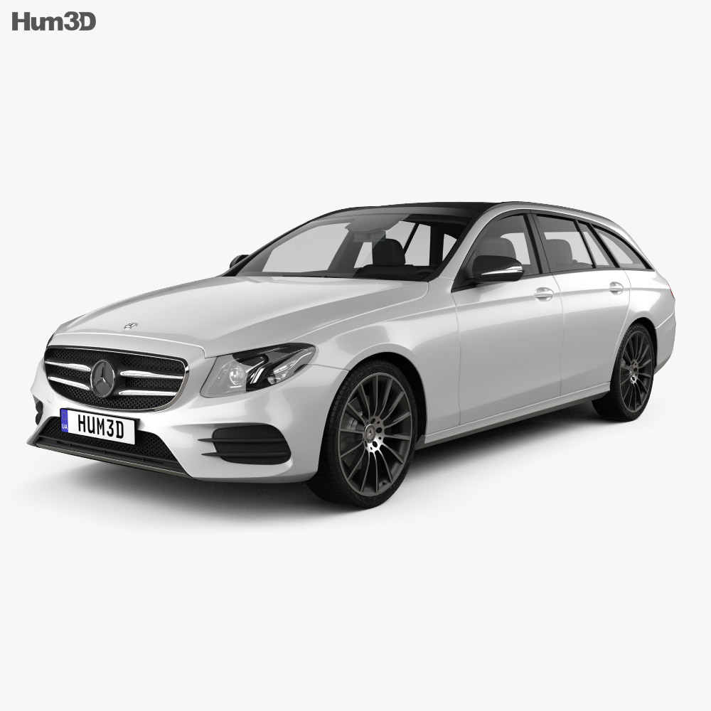 Mercedes-Benz E-Клас (S213) AMG Line estate 2019 3D модель