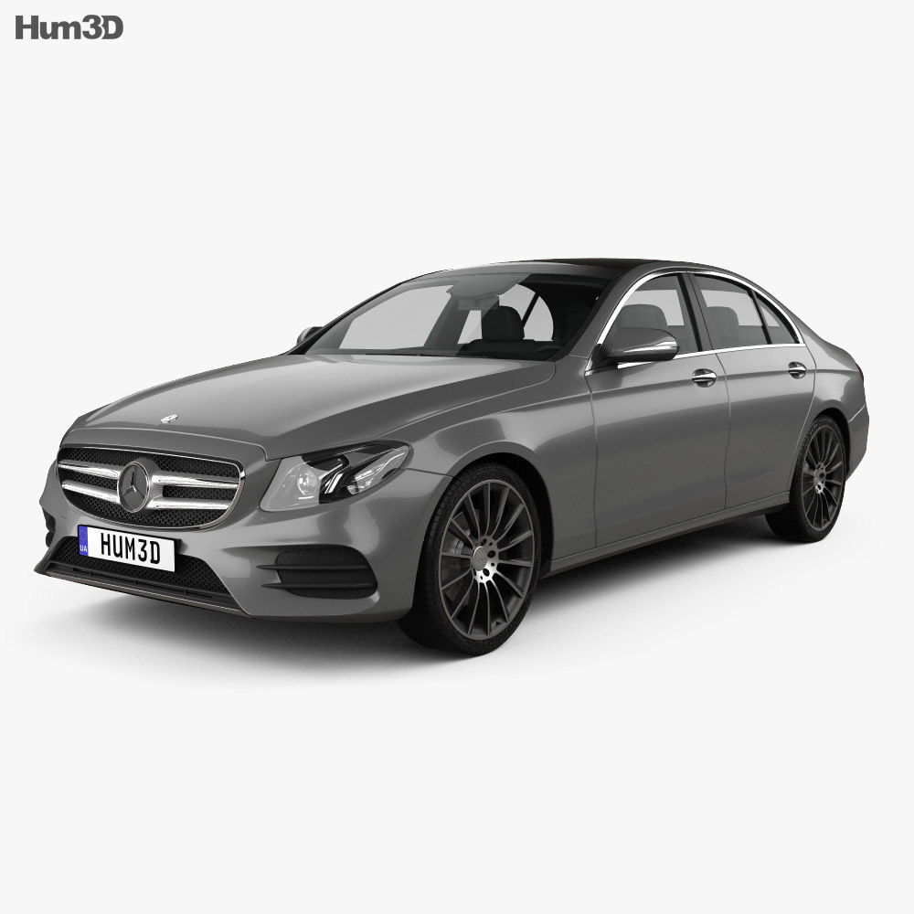 Mercedes-Benz E级 (W213) AMG Line 2019 3D模型