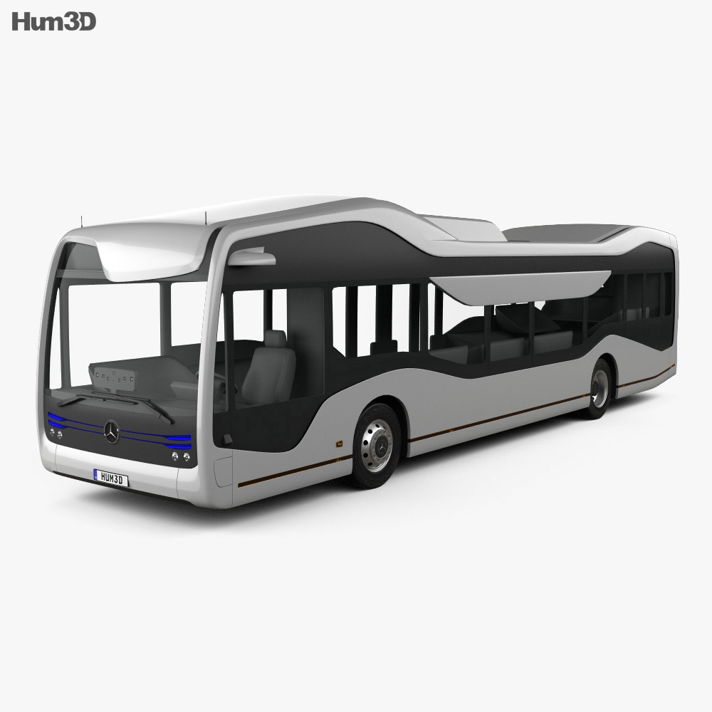Mercedes-Benz Future Автобус 2016 3D модель