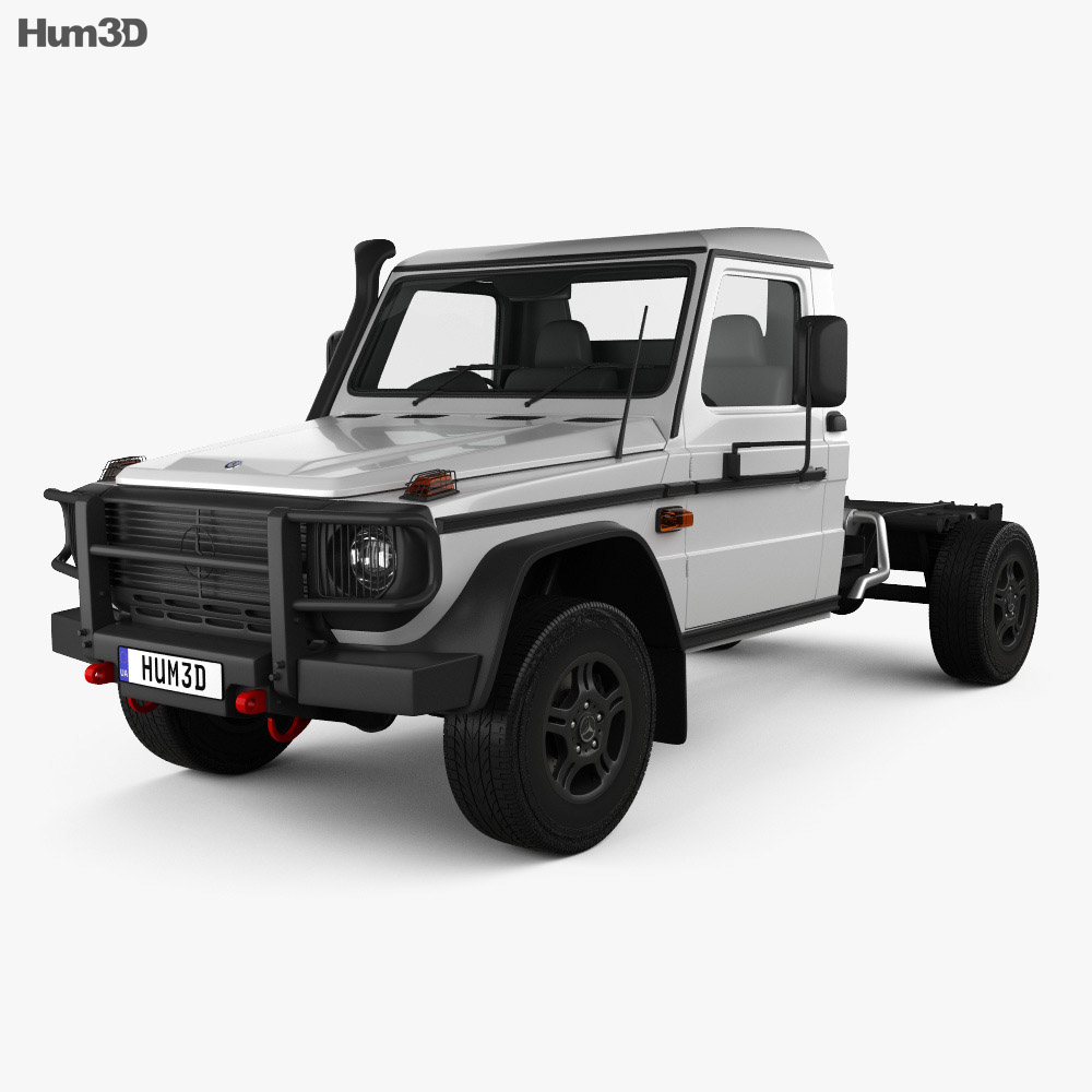 Mercedes-Benz Clase G (W463) Cabina Simple Chassis 2020 Modelo 3D