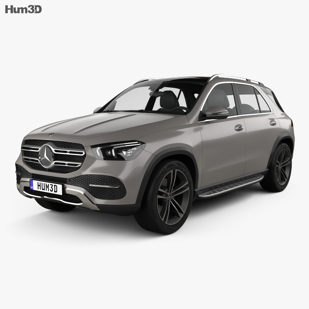 Mercedes-Benz GLE 클래스 2022 3D 모델 
