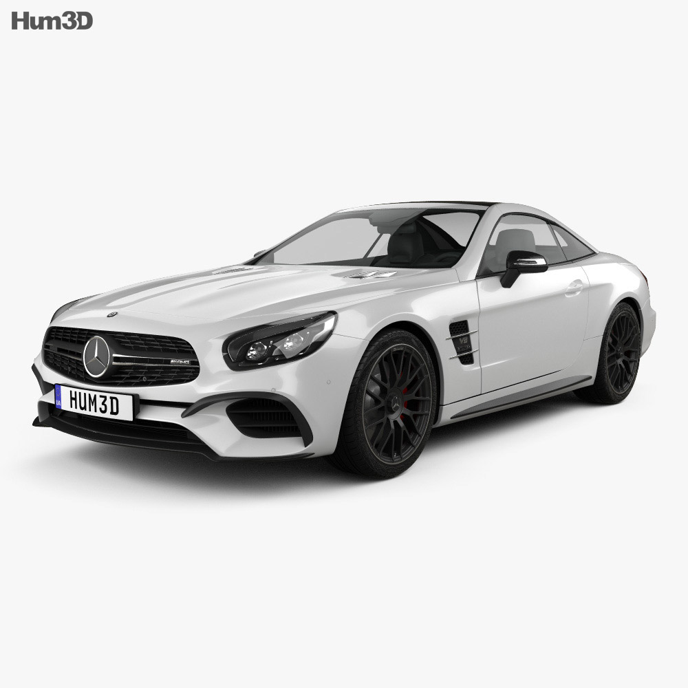 Mercedes-Benz SL级 (R231) SL 63 AMG 2018 3D模型