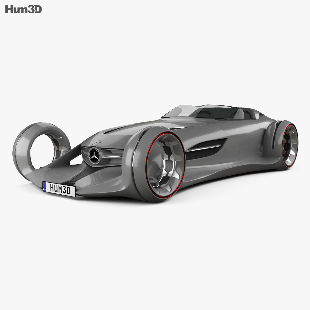 Mercedes-Benz Silver Arrow 2020 3D模型