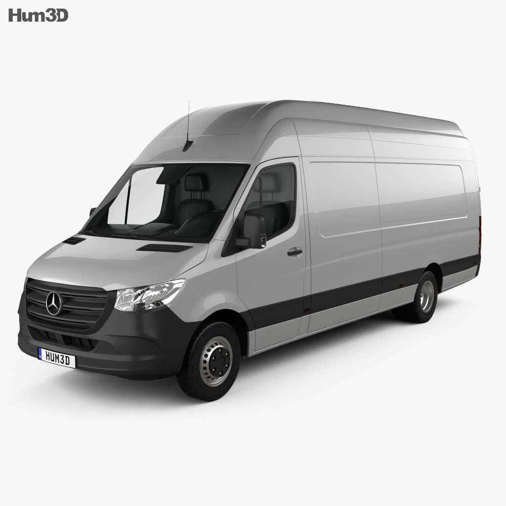 Mercedes-Benz Sprinter パネルバン L4H3 2019 3Dモデル