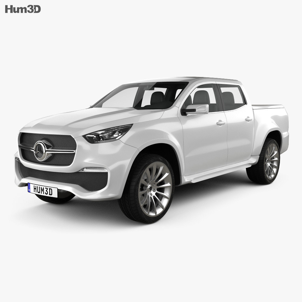 Mercedes-Benz Xクラス 概念 stylish explorer 2018 3Dモデル