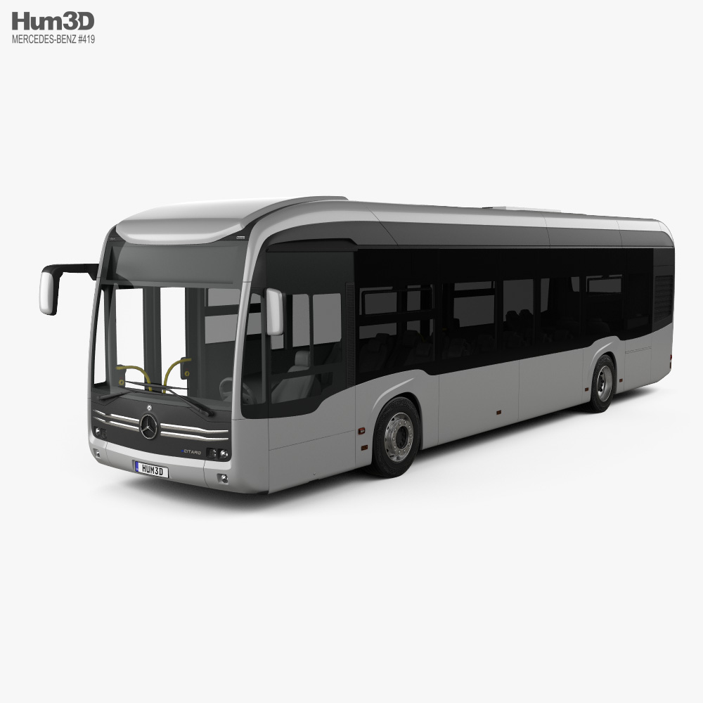 Mercedes-Benz eCitaro Bus 2018 3D-Modell