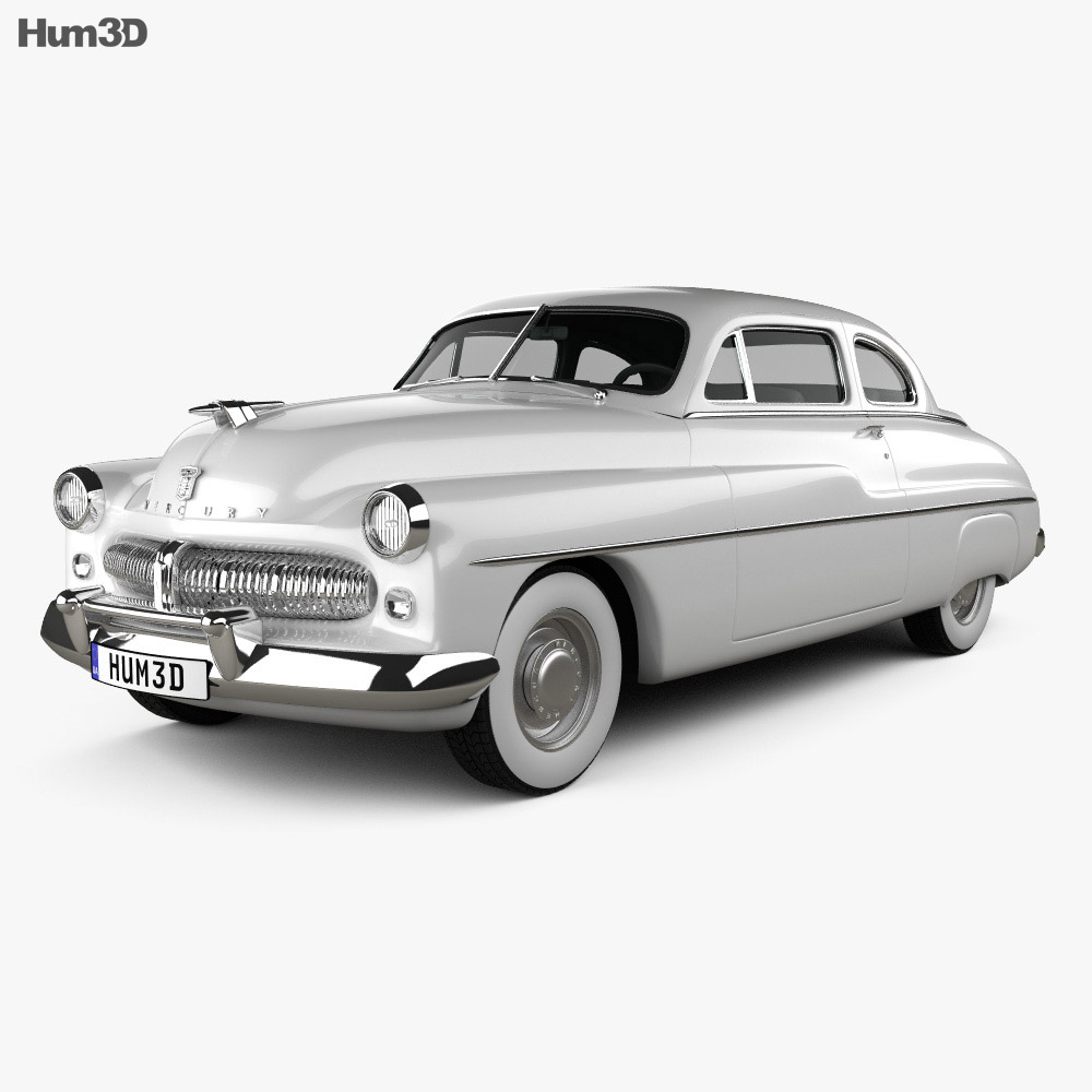Mercury Eight Coupe 1949 3d model