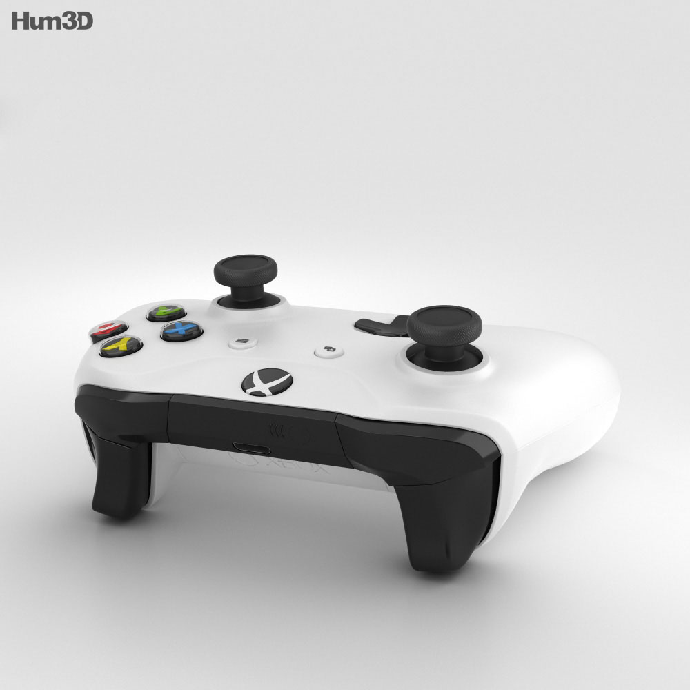 Microsoft Xbox One X Modelo 3D - Descargar Electrónica on