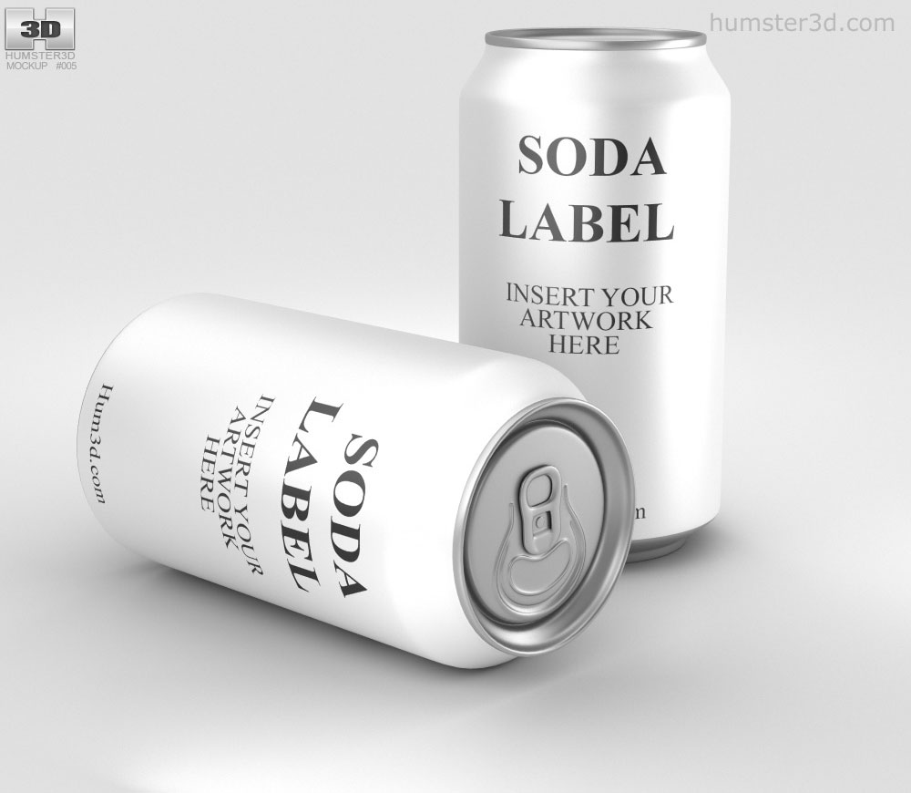 Soda Can 3d model
