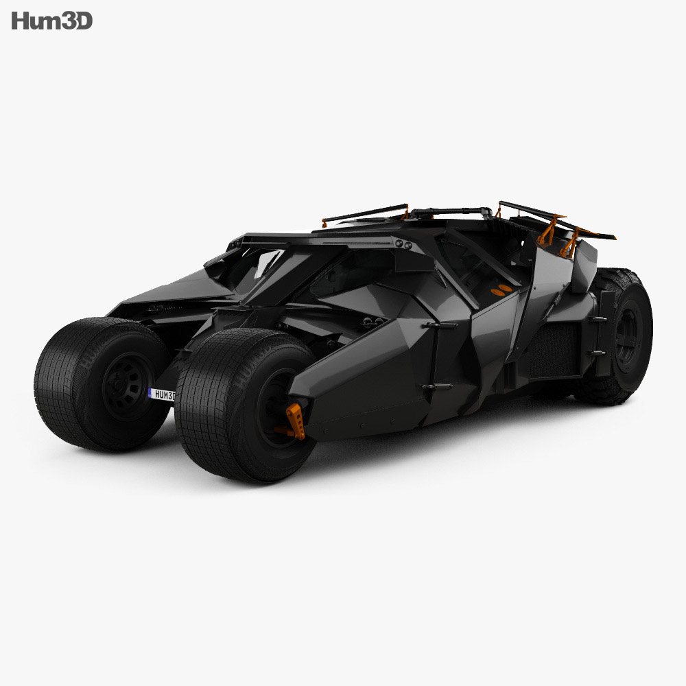蝙蝠車 Tumbler 2005 3D模型