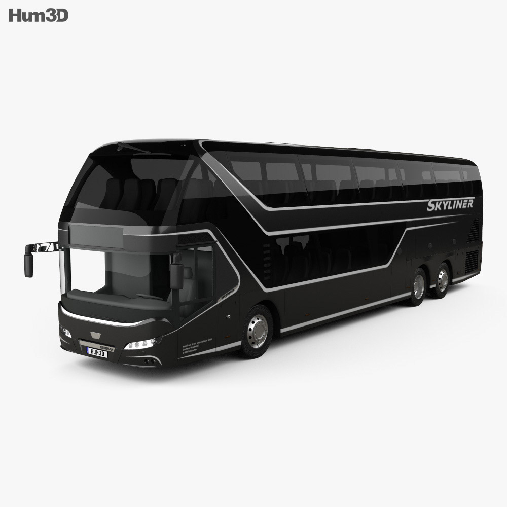 Neoplan Skyliner Autobus 2015 Modèle 3d