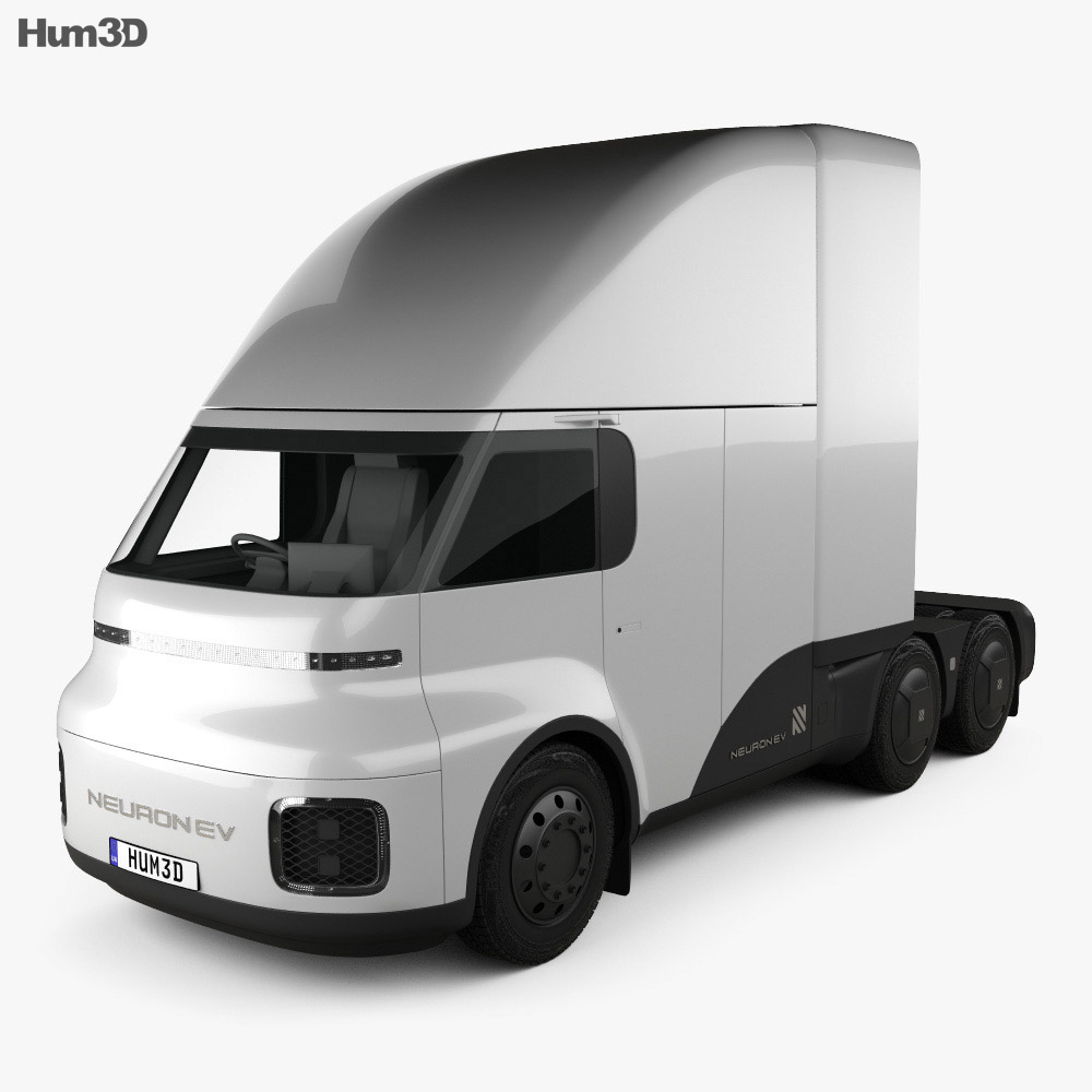 Neuron EV TORQ トラクター・トラック 2023 3Dモデル