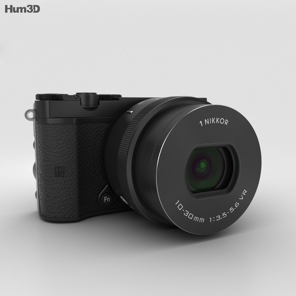 Nikon 1 J5 Nero Modello 3D