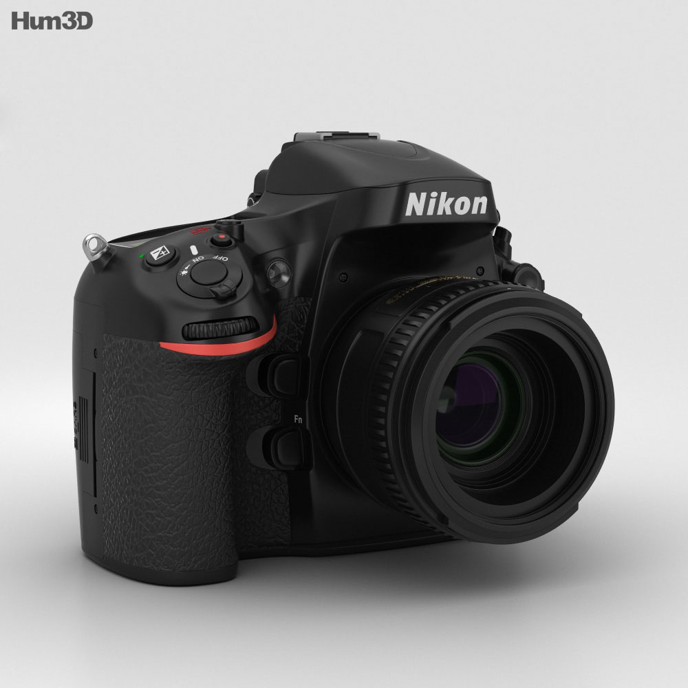 Nikon D800 Modello 3D