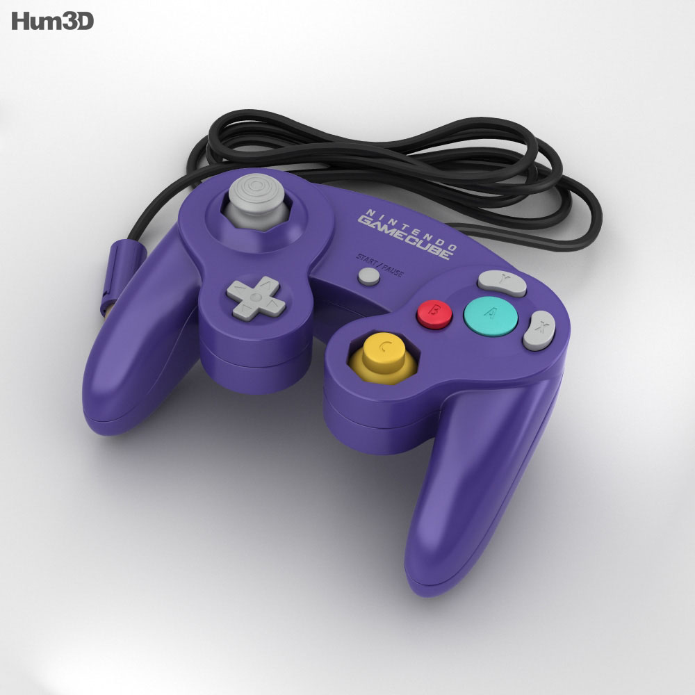 Nintendo GameCube Manette Modèle 3d