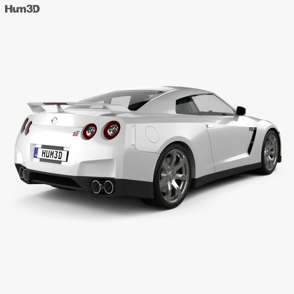 Nissan GT-R 2012 3Dモデル