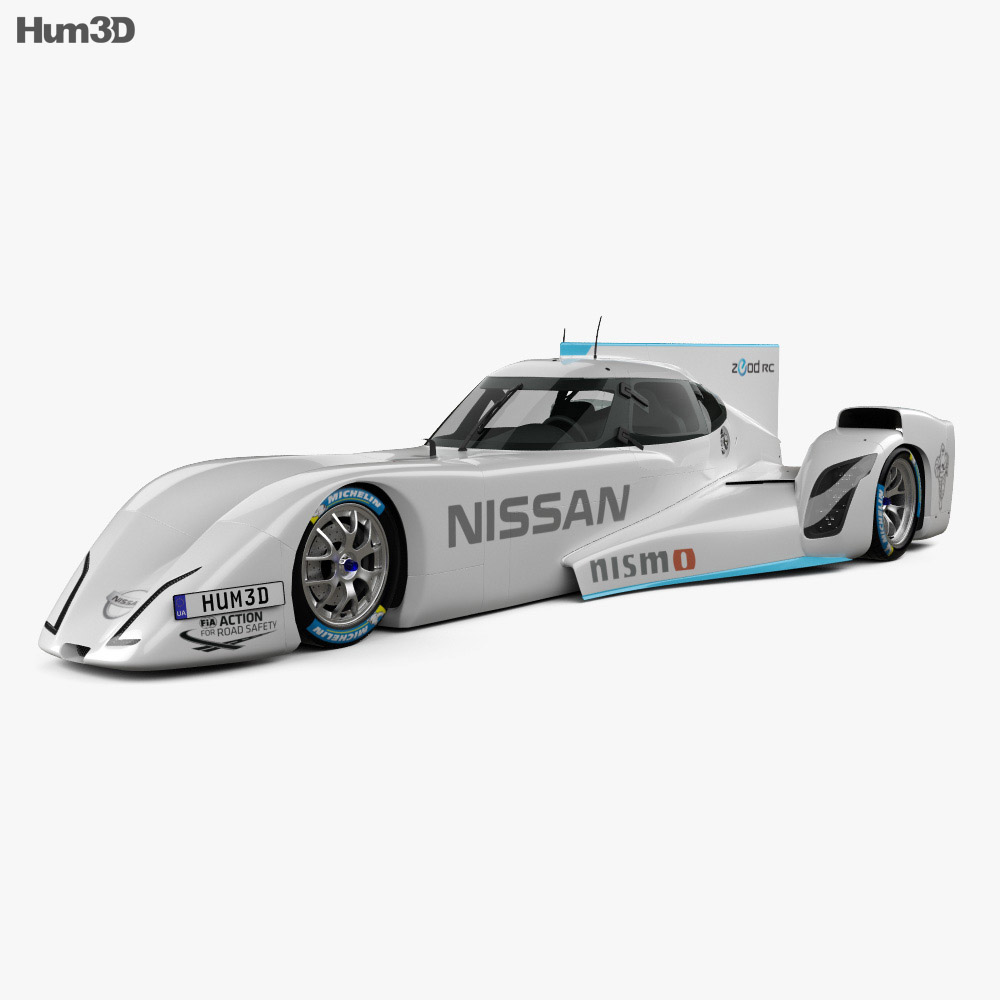 Nissan ZEOD RC 2014 3D модель