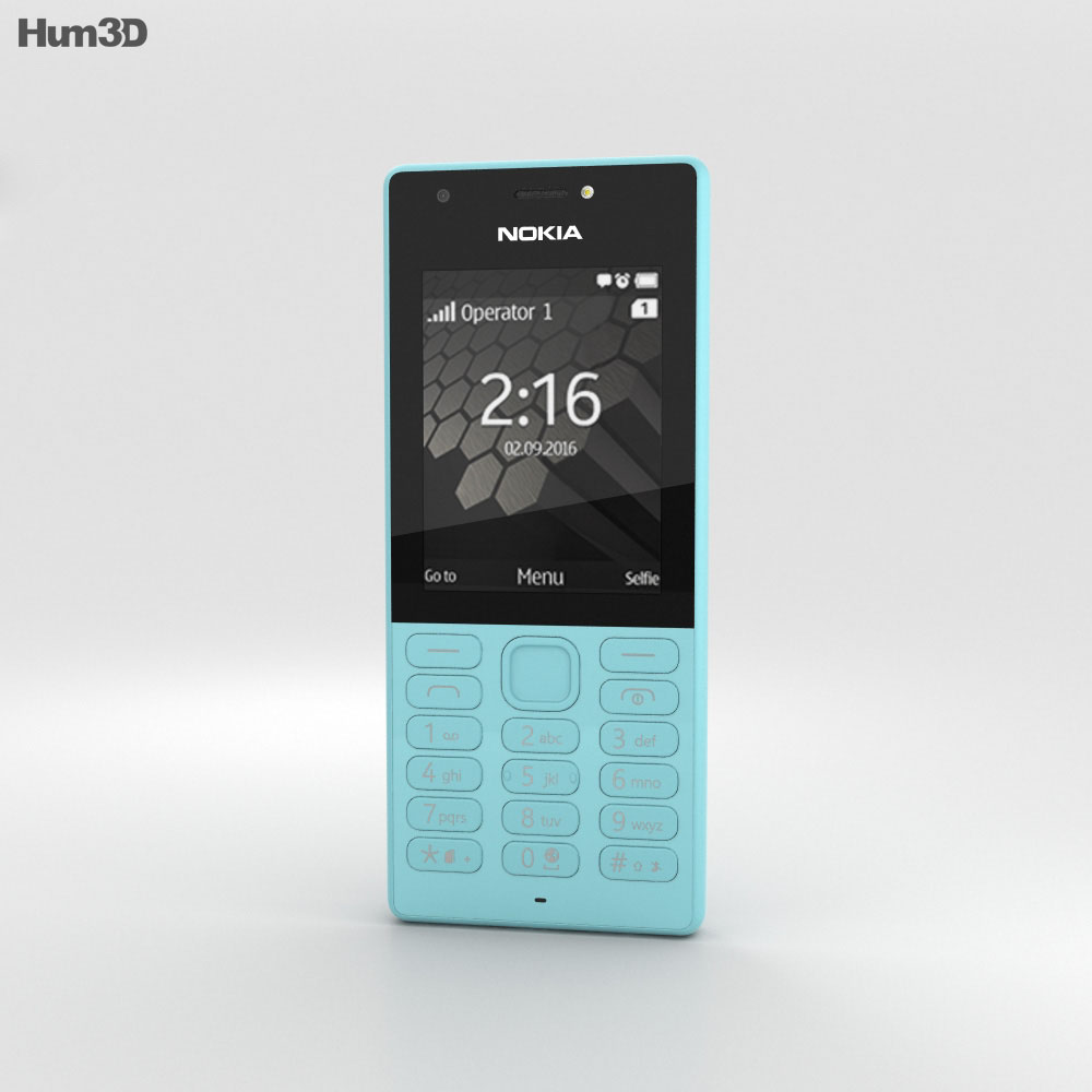 Nokia 216 Mint Modelo 3D