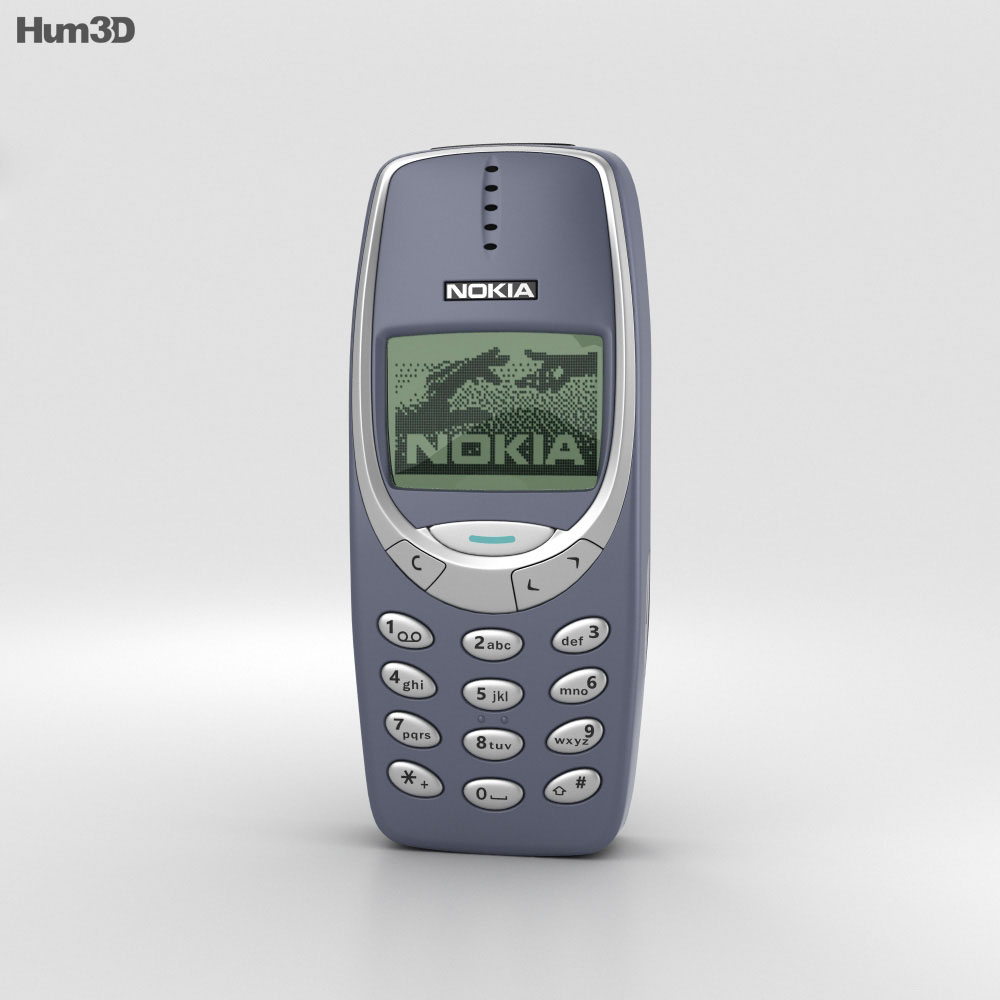Nokia 3310 3d model