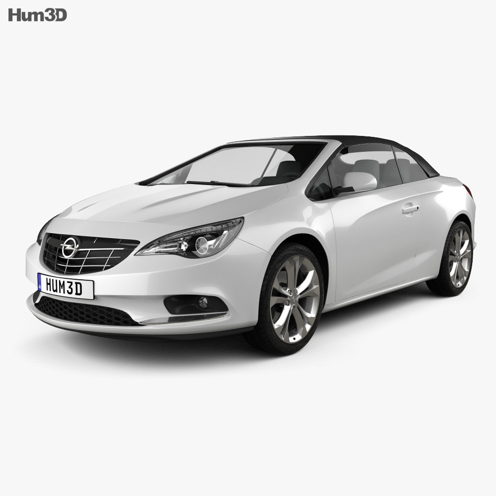 Opel Cascada (Cabrio) 2016 3Dモデル