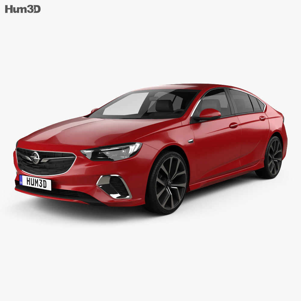 Opel Insignia GSi 2020 3D-Modell