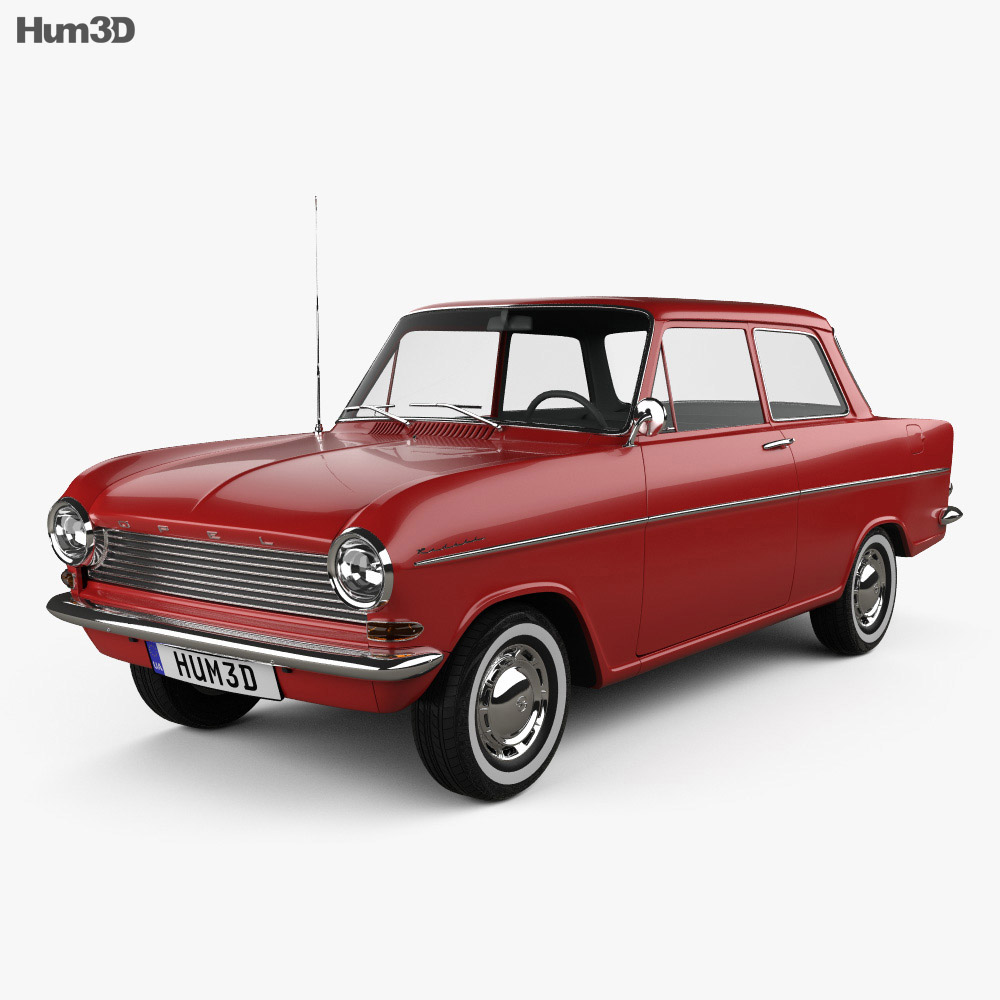 Opel Kadett 1962 Modelo 3D