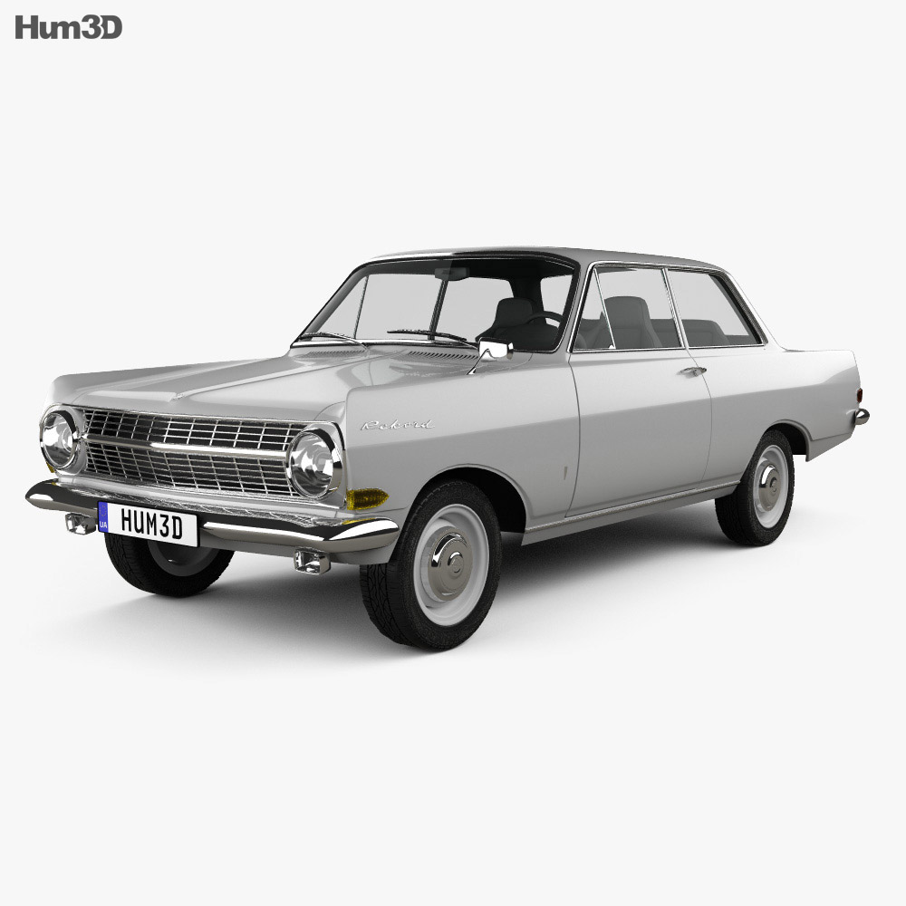 Opel Rekord (A) 2ドア セダン 1963 3Dモデル