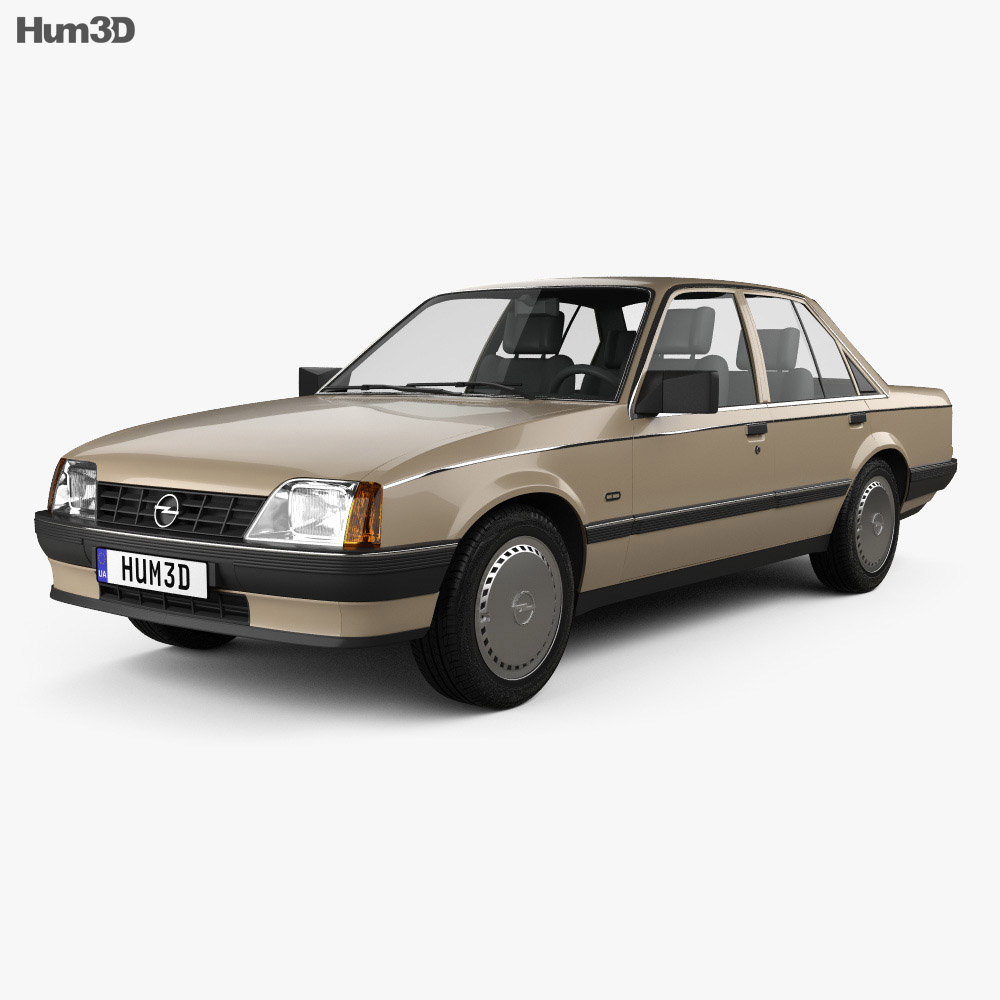 Opel Rekord 1982 3D модель