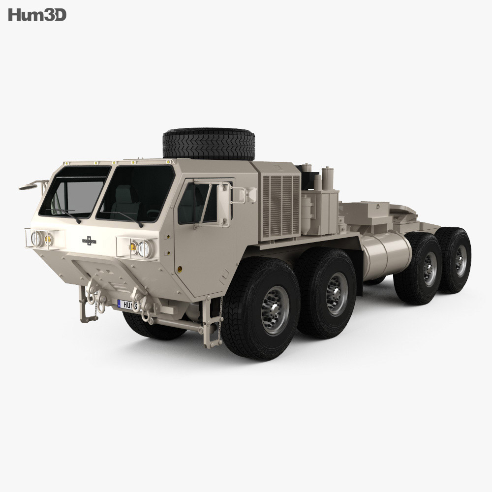 Oshkosh HEMTT M983A4 Patriot 牵引车 2014 3D模型