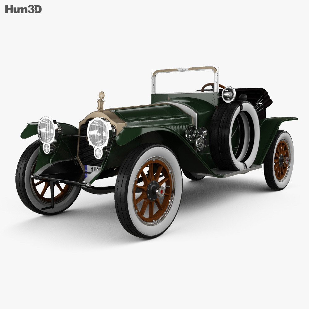 Packard Indy 500 Pace Car 1915 Modelo 3D