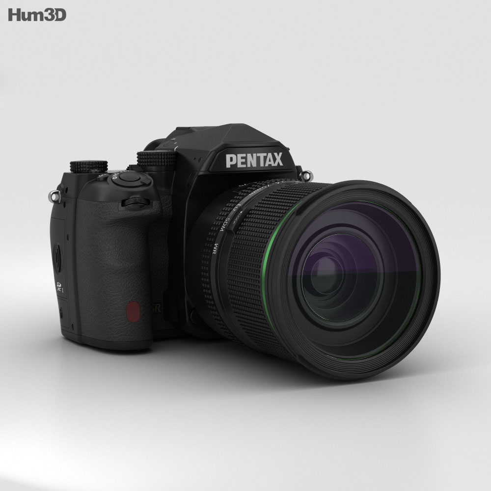 Pentax K-1 Modelo 3D