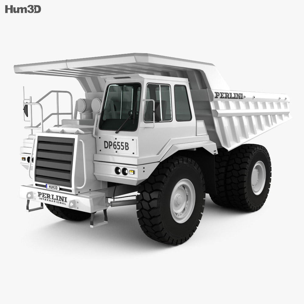 Perlini DP 655 B ダンプトラック 2020 3Dモデル