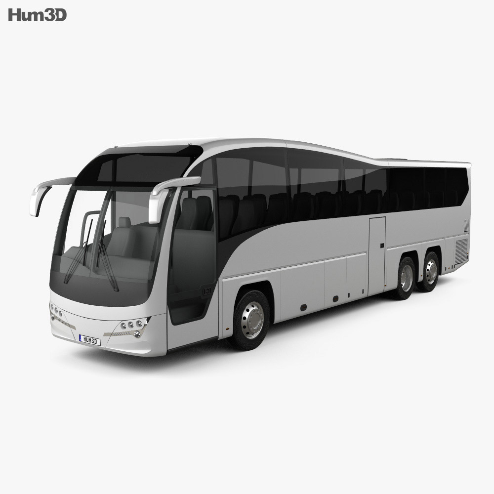 Plaxton Elite NZ-spec bus 2017 3d model