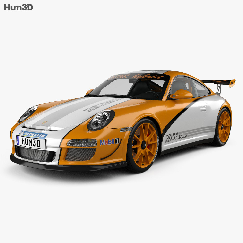 Porsche 911 GT3 RS 2020 3D модель
