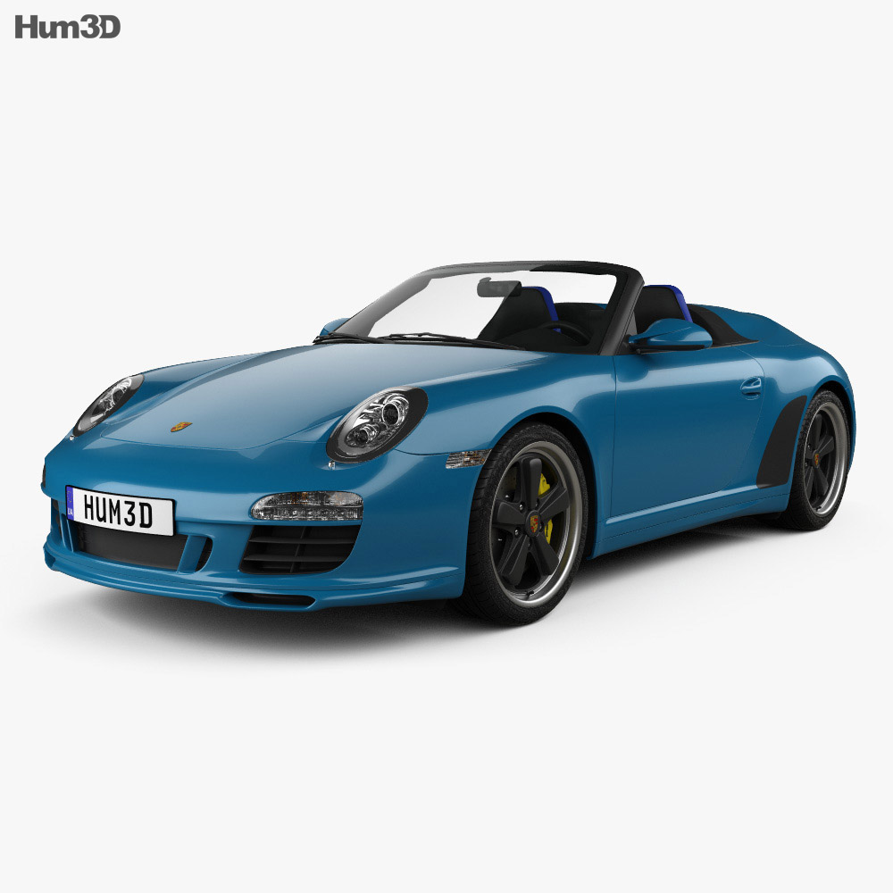 Porsche 911 Speedster 2012 3D 모델 
