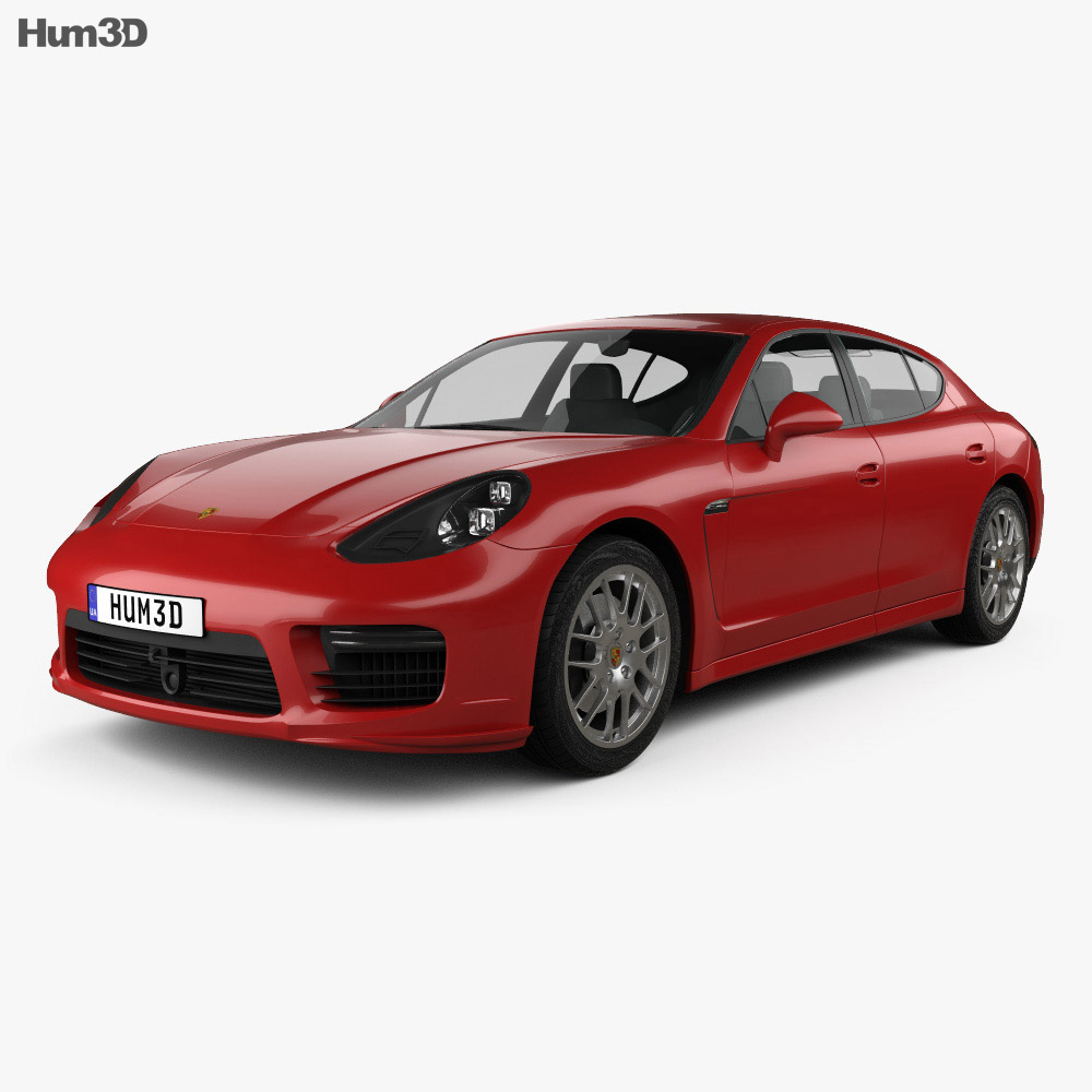 Porsche Panamera GTS 2016 3D-Modell