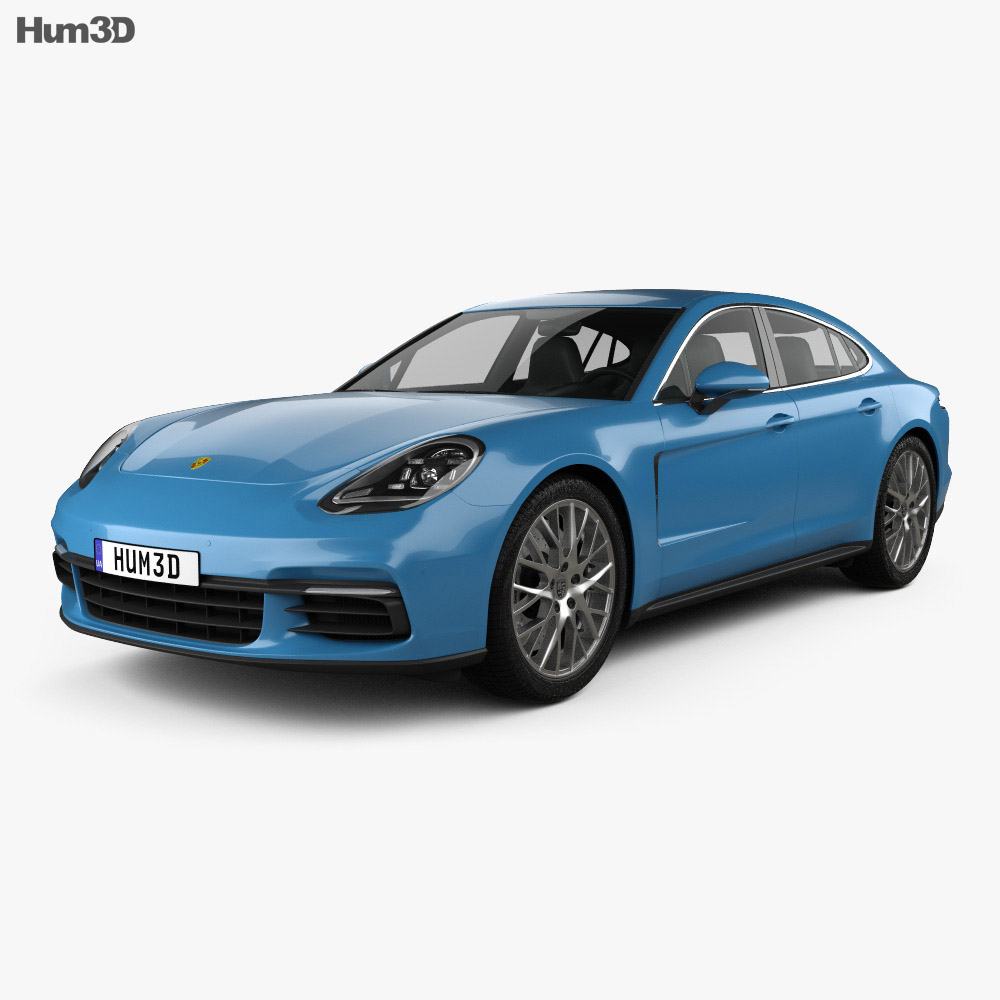Porsche Panamera 4S 2020 3D модель