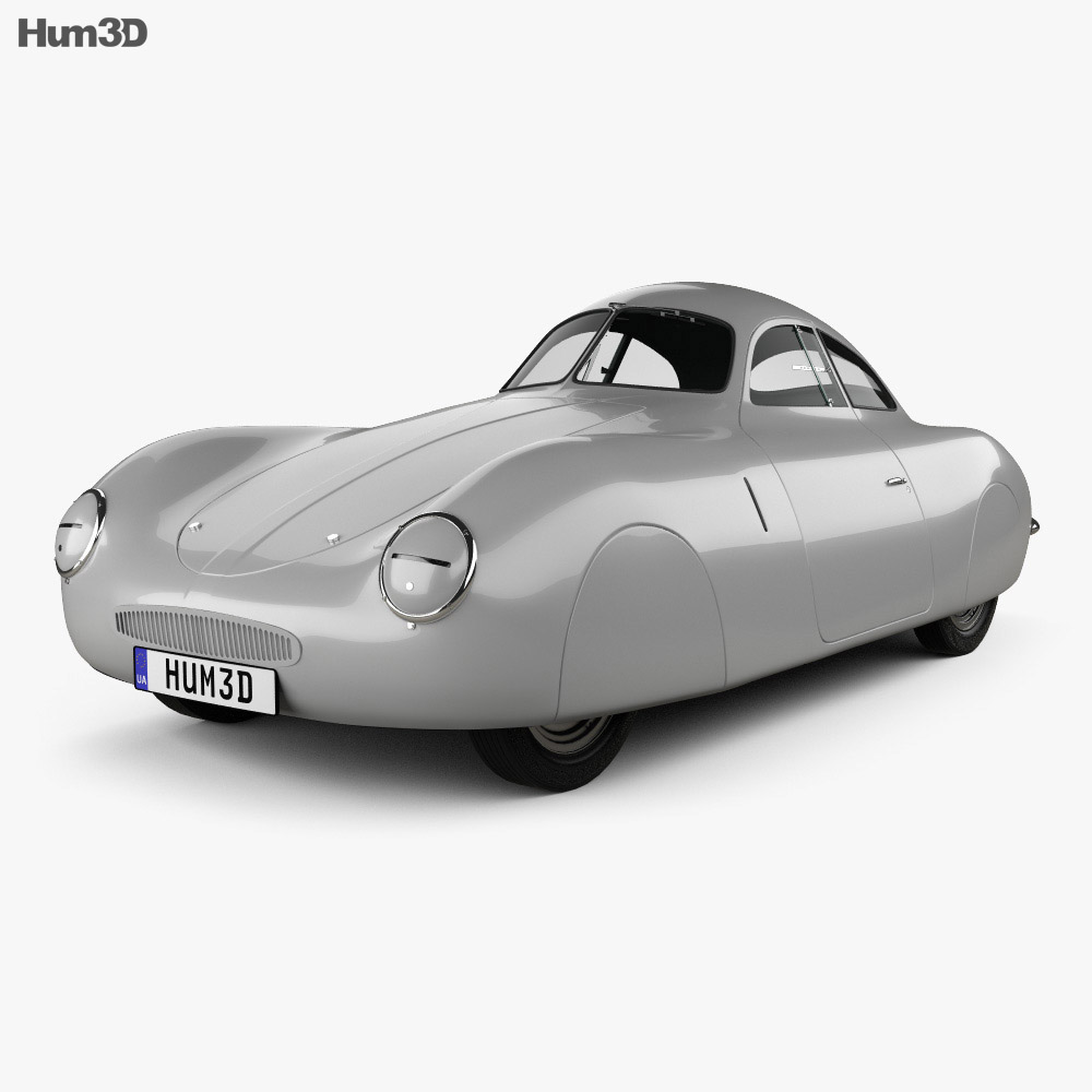 Porsche Type 64 1939 3D 모델 