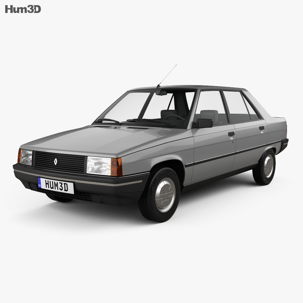Renault 9 1983 3d model