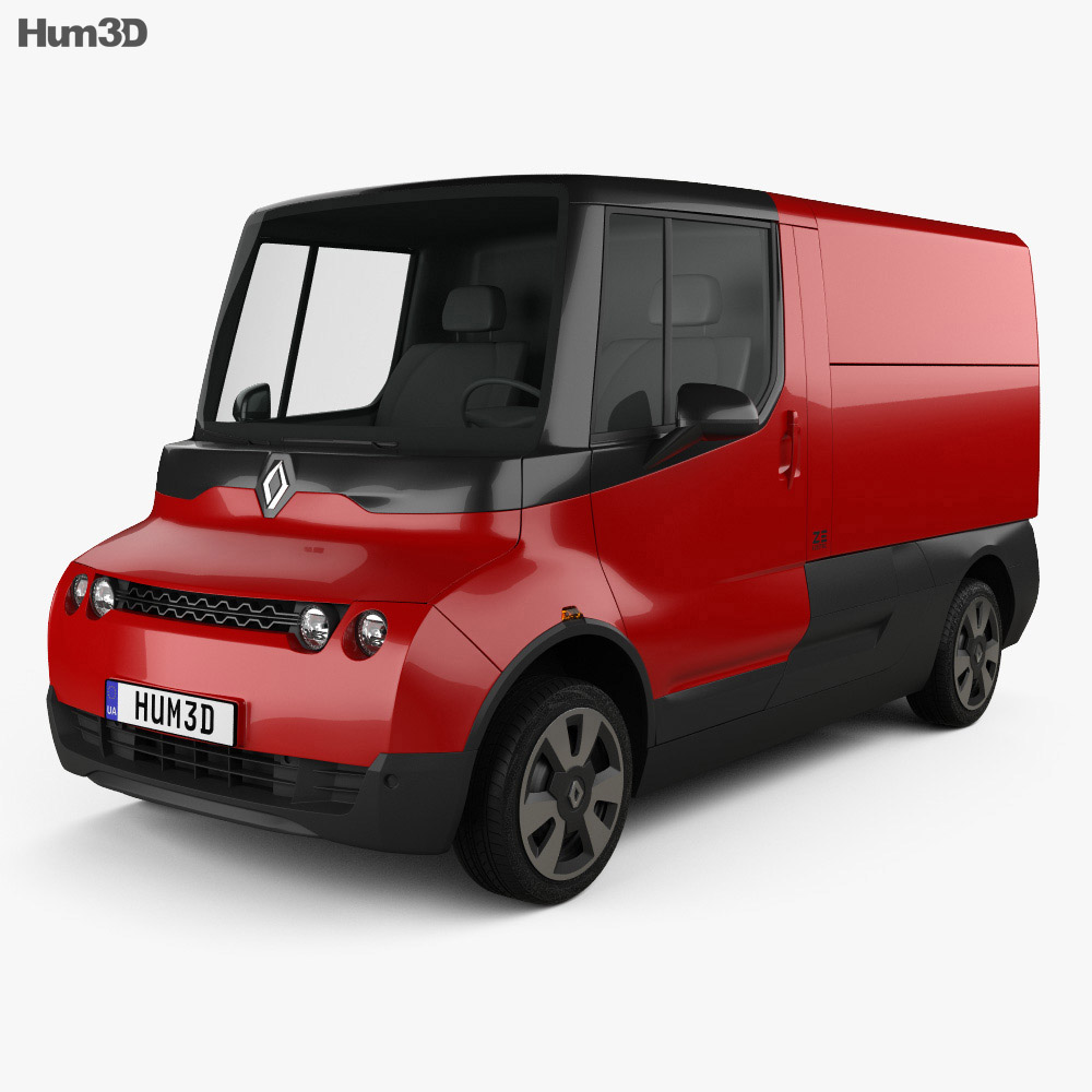 Renault EZ-Flex 2021 3D模型