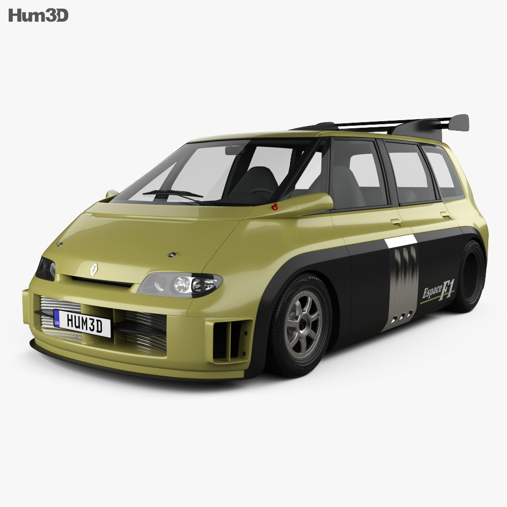 Renault Espace F1 1995 3D模型