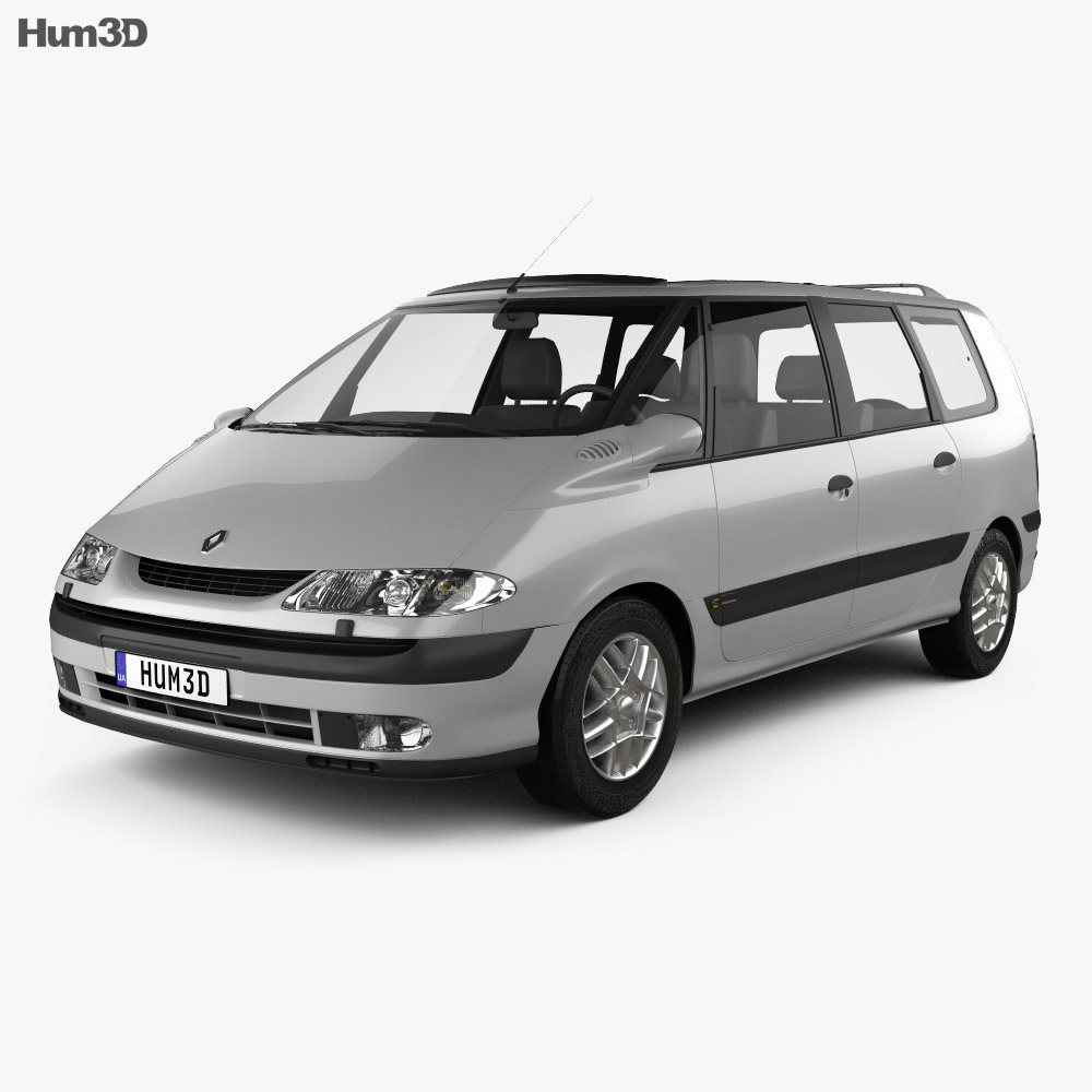 Renault Espace 2002 3D-Modell